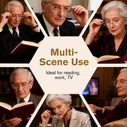 🎁Utolsó 50 szett elérhető📿Ingyenes rózsa nyaklánc👓 Összecsukható, recept nélkül kapható szemüveg (kék fény szűrővel, szemüvegtokkal)