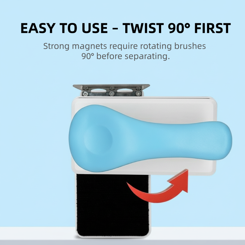 🔥Erőteljes mágneses tisztító akváriumüveghez