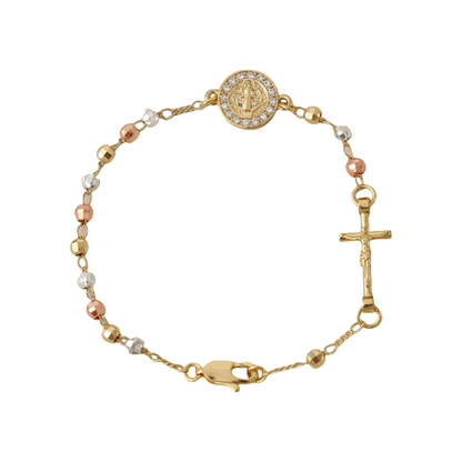 ✝️A legjobb ajándék✨Elegáns strasszos kereszt karkötő