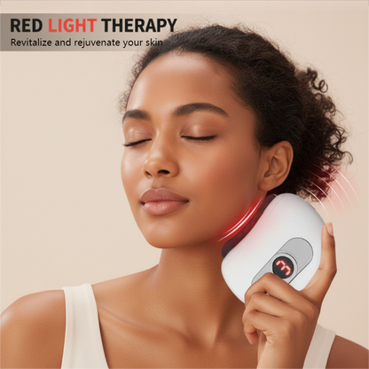 Elektromos arcformáló és öregedésgátló masszírozó🎁Ingyenes illóolajok