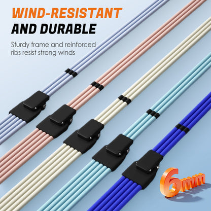 ☂️✨ Teljesen automatikusan nyíló és záródó esernyő! UPF50 + napvédelem + szél- és esővédelem, egykezes működtetés szuper kényelmes!