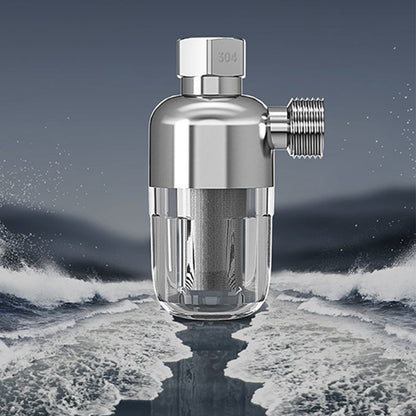 Rozsdamentes acél 40 mikronos teljes ház vízszűrő