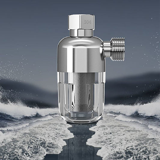 Rozsdamentes acél 40 mikronos teljes ház vízszűrő