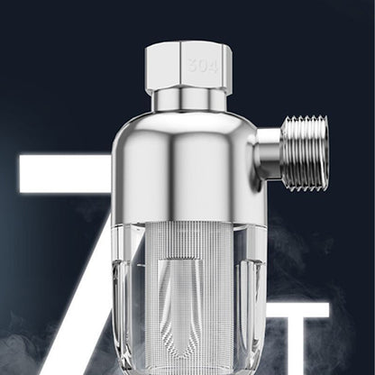 Rozsdamentes acél 40 mikronos teljes ház vízszűrő