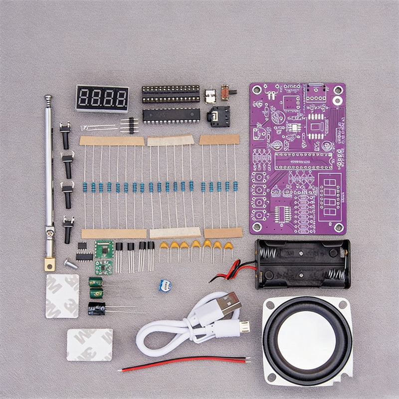 🔥Forró akciók🔥DIY digitális FM rádió forrasztókészlet