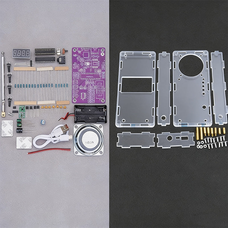 🔥Forró akciók🔥DIY digitális FM rádió forrasztókészlet