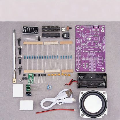 🔥Forró akciók🔥DIY digitális FM rádió forrasztókészlet