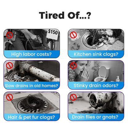 ✨4 az 1-ben hatékony csőtisztító por