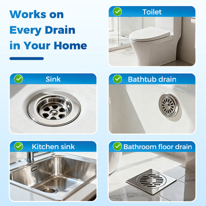 ✨4 az 1-ben hatékony csőtisztító por