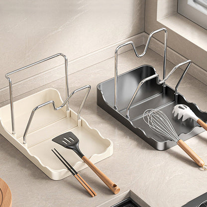 🔥Többfunkciós edényfedél és vágódeszka tartó