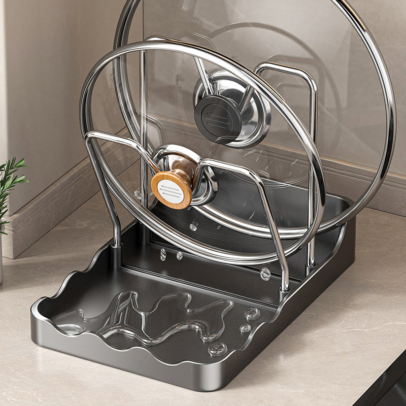 🔥Többfunkciós edényfedél és vágódeszka tartó