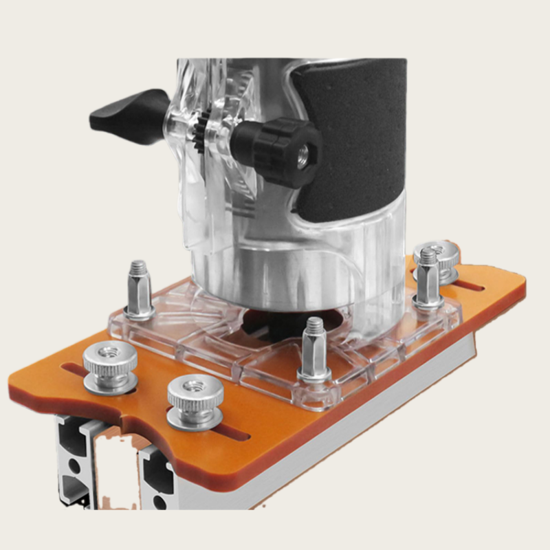 2 az 1-ben kompakt fa hornyoló alap