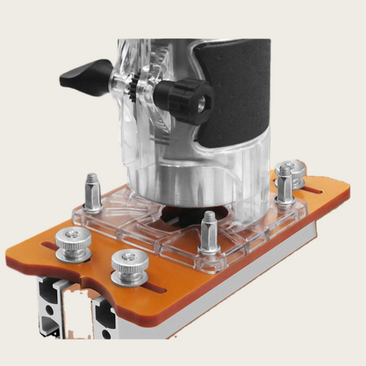 2 az 1-ben kompakt fa hornyoló alap