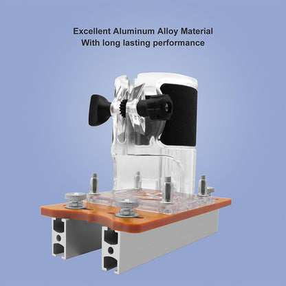 2 az 1-ben kompakt fa hornyoló alap