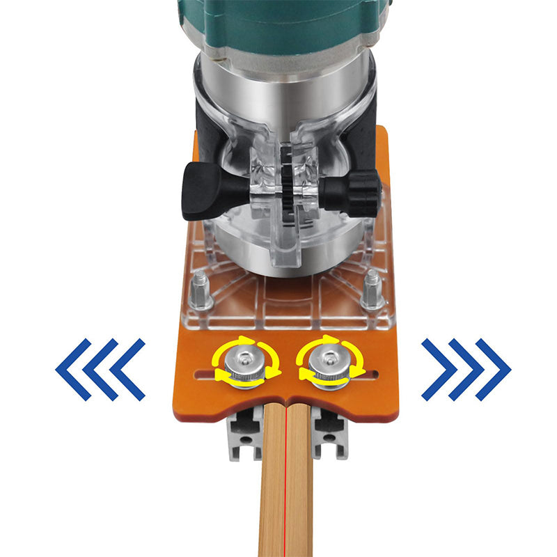 2 az 1-ben kompakt fa hornyoló alap