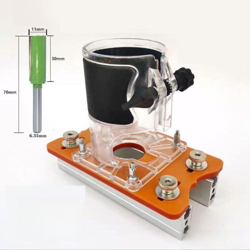 2 az 1-ben kompakt fa hornyoló alap