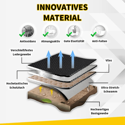 Lélegző és csúszásgátló pamut autóülés huzatok