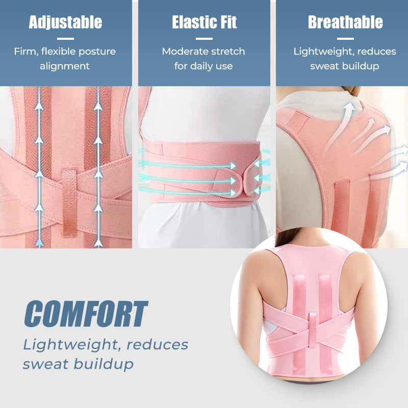 🧘‍♂️ Acéllemez Támasztó Pótgerenda a Helyes Testtartásért 💪📏