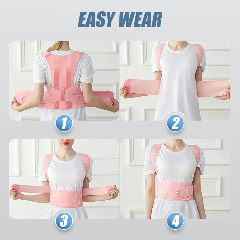 🧘‍♂️ Acéllemez Támasztó Pótgerenda a Helyes Testtartásért 💪📏