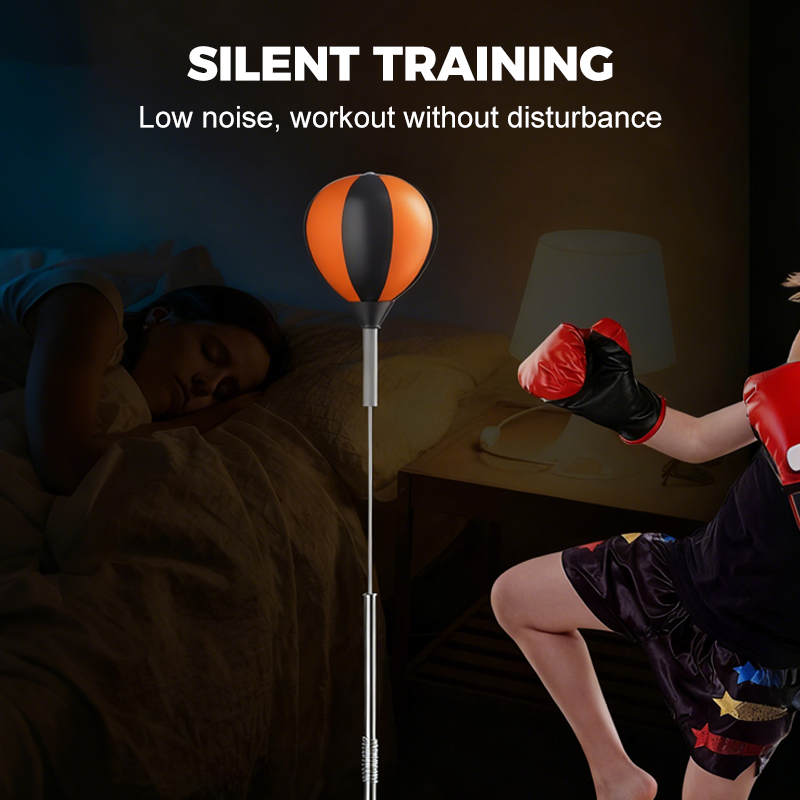 🔥Állítható magasságú bokszzsák állvánnyal