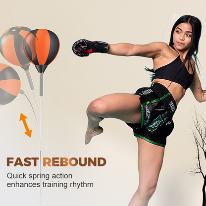 🔥Állítható magasságú bokszzsák állvánnyal