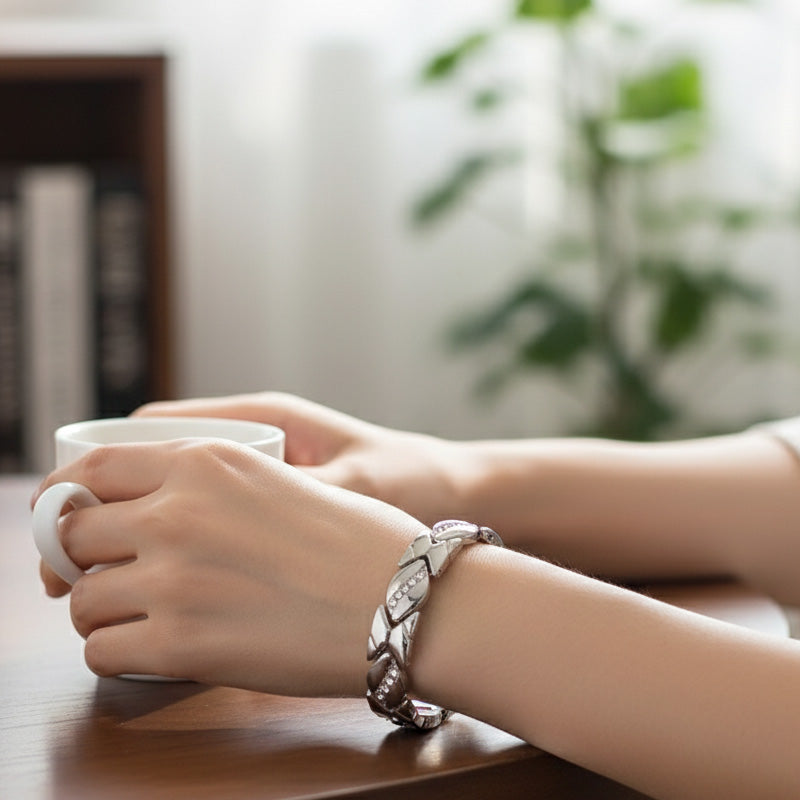 ✨ Elegáns mágneses karkötők nőknek – pihenés a csuklóknak, divatos design és állítható méret 🧲