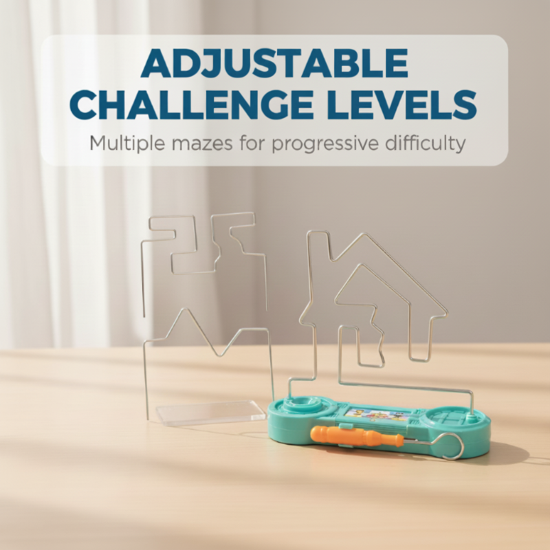 🧠✨Elektromos érintőképernyős labirintus játék gyerekeknek