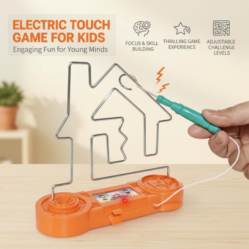🧠✨Elektromos érintőképernyős labirintus játék gyerekeknek