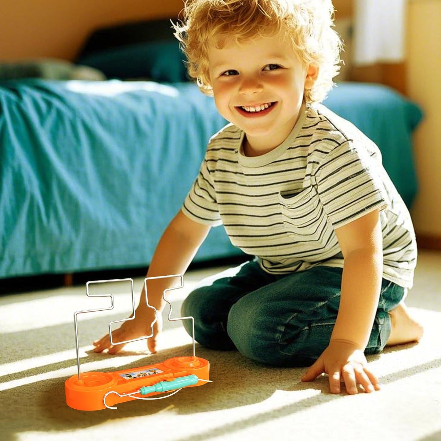 🧠✨Elektromos érintőképernyős labirintus játék gyerekeknek