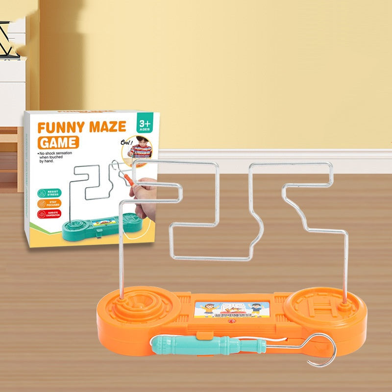 🧠✨Elektromos érintőképernyős labirintus játék gyerekeknek
