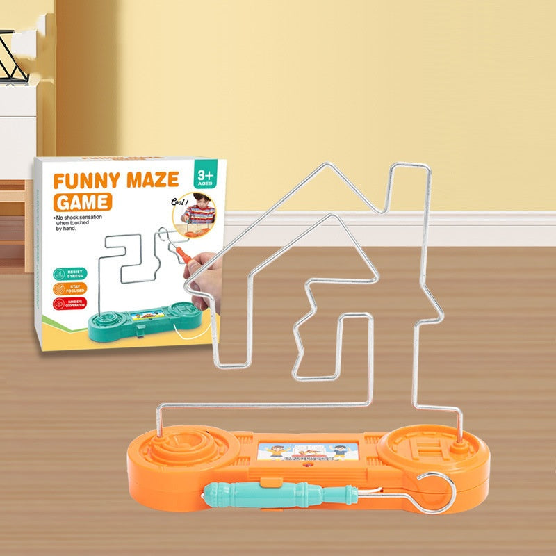 🧠✨Elektromos érintőképernyős labirintus játék gyerekeknek