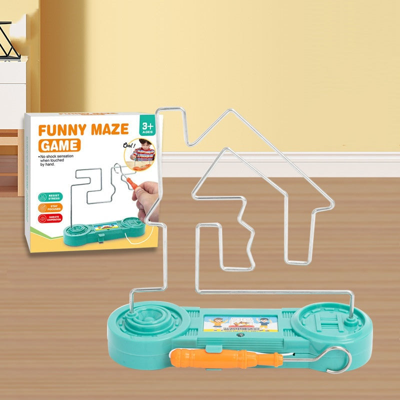🧠✨Elektromos érintőképernyős labirintus játék gyerekeknek