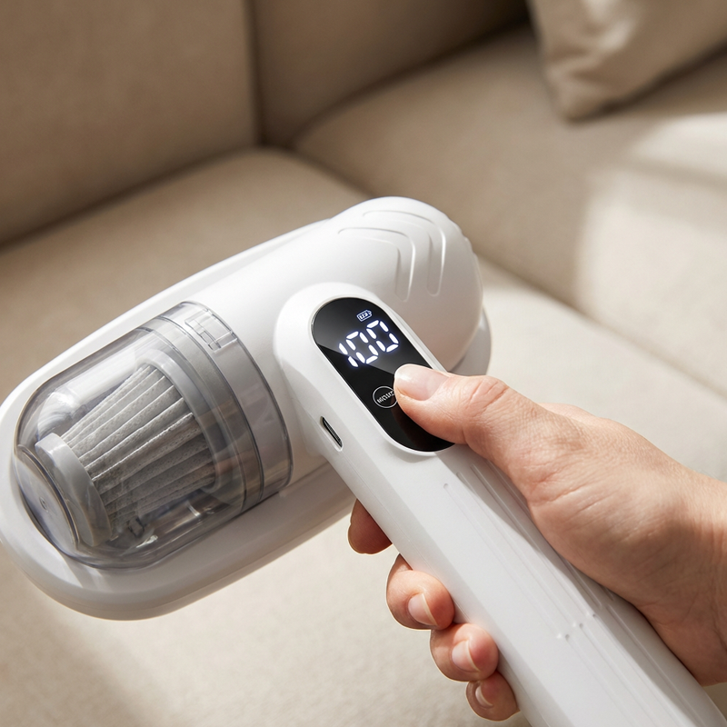 ⏰ Akciós ajánlat! 🔥Ágytakarító porszívó UV-C fénnyel ⚡