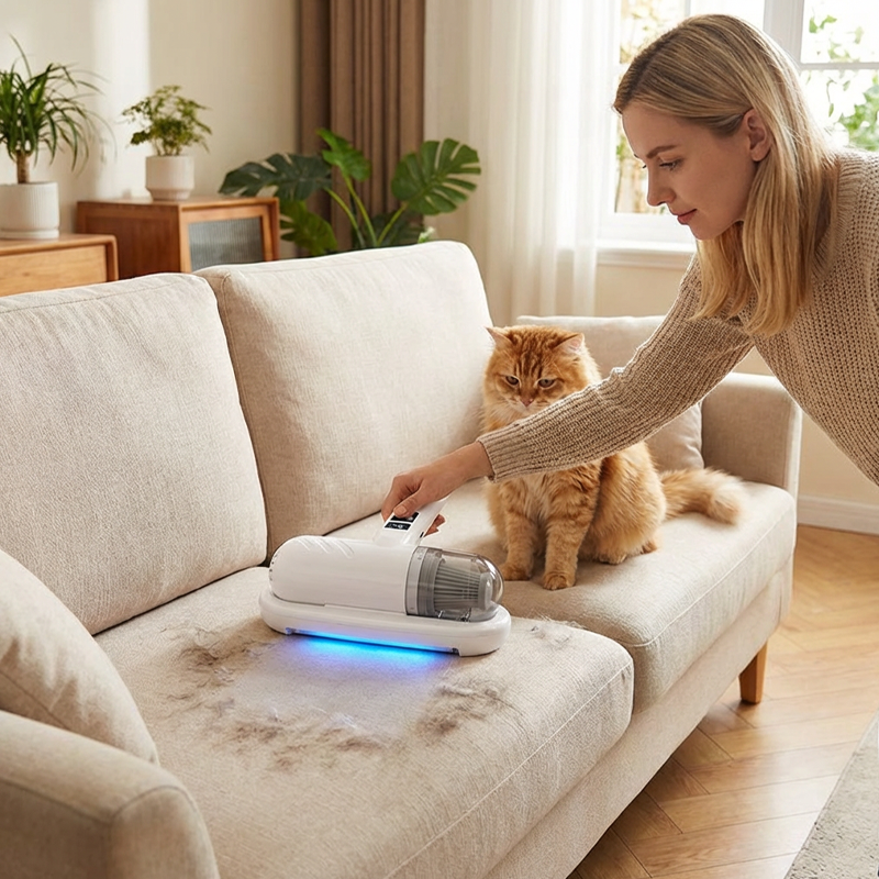 ⏰ Akciós ajánlat! 🔥Ágytakarító porszívó UV-C fénnyel ⚡