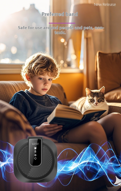 🔥Az ultrahangos hajó- és patkányriasztó hatékony - 360°-os intelligens technológia