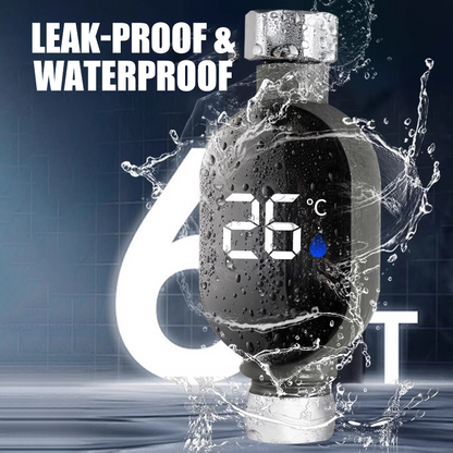 💧LED digitális zuhanyhőmérő és vízszűrő