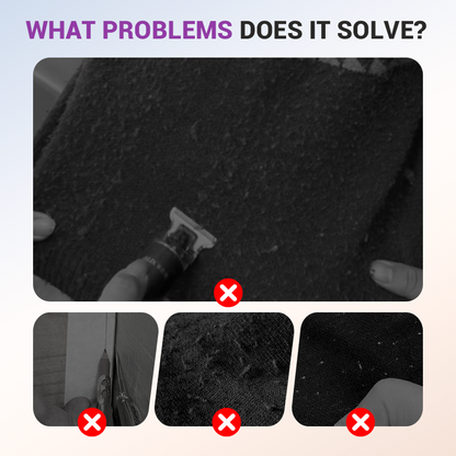 Erőteljes, 6 pengés forgó rendszerrel ellátott szövetborotva