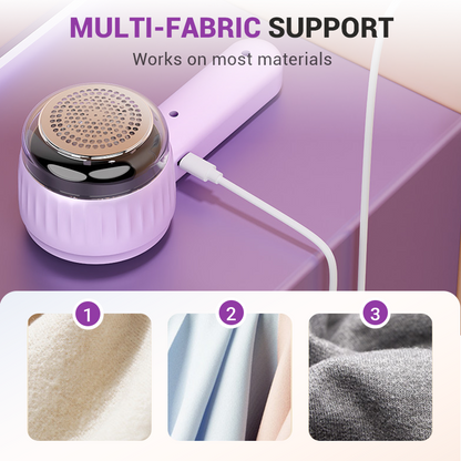 Erőteljes, 6 pengés forgó rendszerrel ellátott szövetborotva