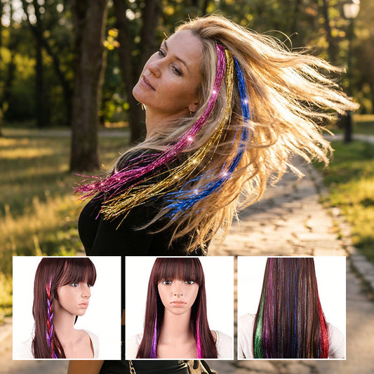 Csillogó bekapcsolható hajdísz