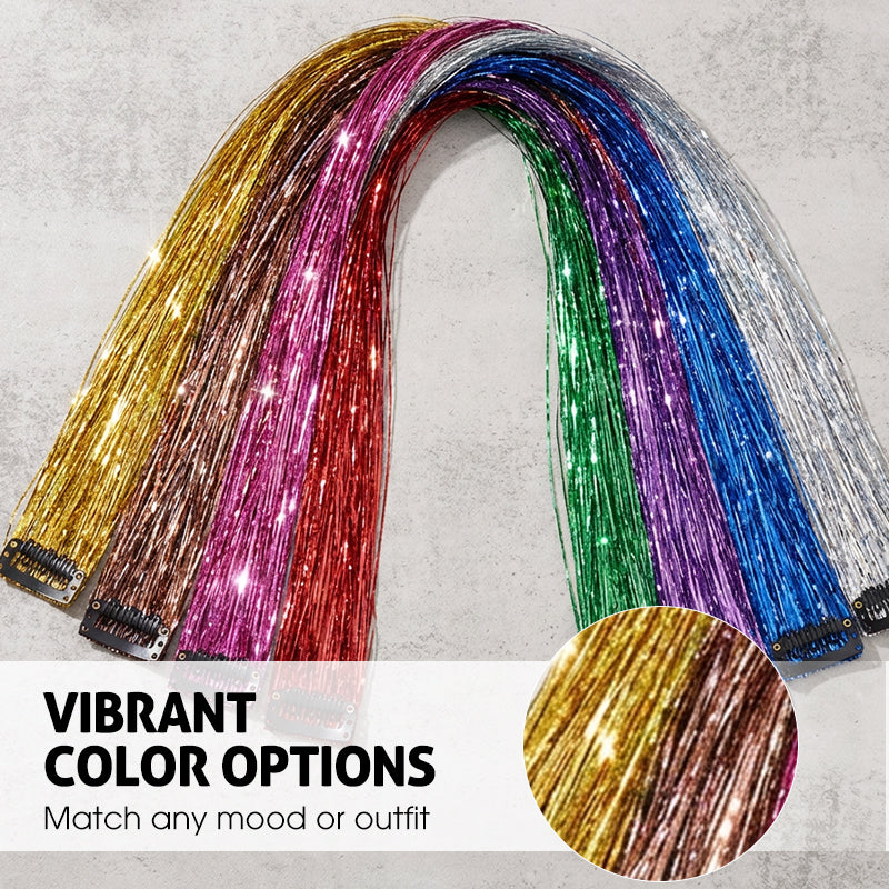 Csillogó bekapcsolható hajdísz