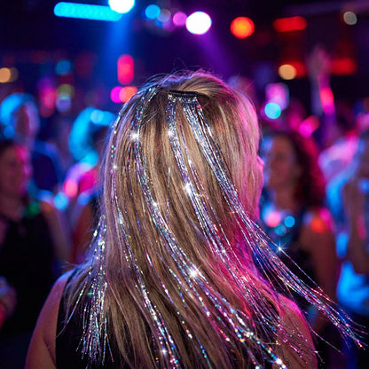 Csillogó bekapcsolható hajdísz