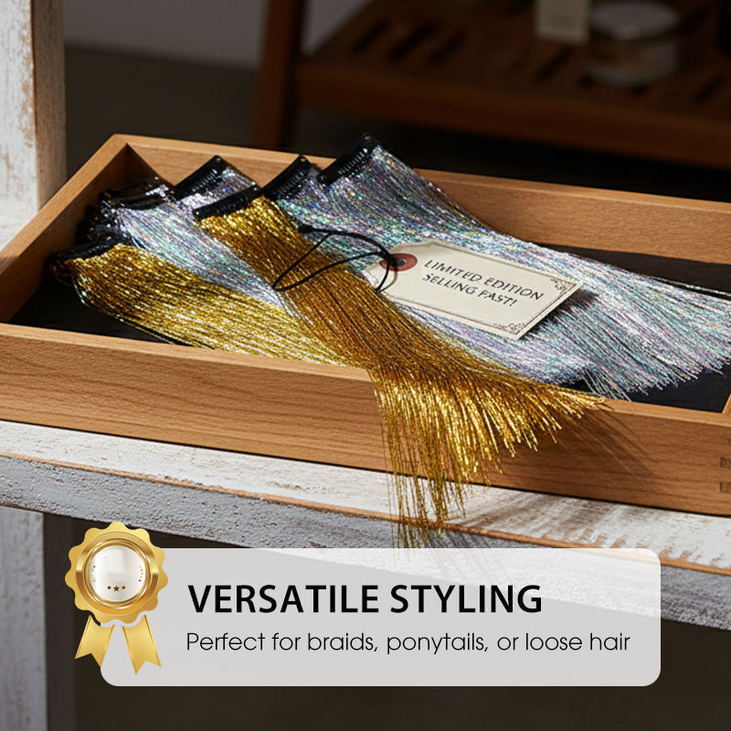 Csillogó bekapcsolható hajdísz