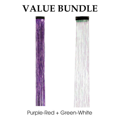 Csillogó bekapcsolható hajdísz