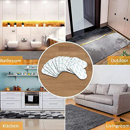 💕🏡Szív alakú, újrafelhasználható, csúszásgátló szőnyegfogók