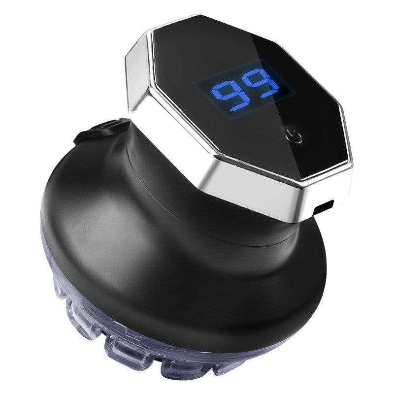 ✨ Kör alakú Elektromos Hajatvágó LED Kijelzővel ✂️🔋