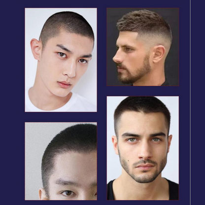 ✨ Kör alakú Elektromos Hajatvágó LED Kijelzővel ✂️🔋