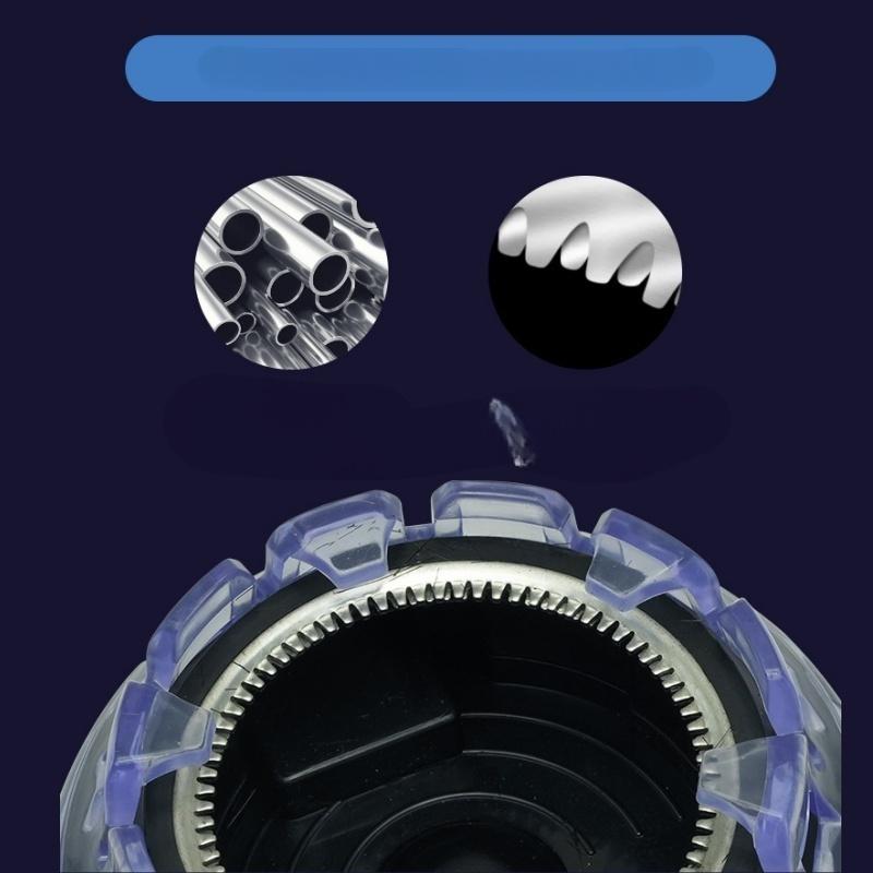 ✨ Kör alakú Elektromos Hajatvágó LED Kijelzővel ✂️🔋