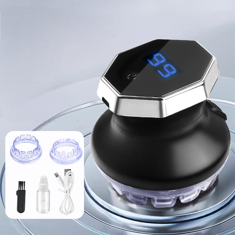 ✨ Kör alakú Elektromos Hajatvágó LED Kijelzővel ✂️🔋