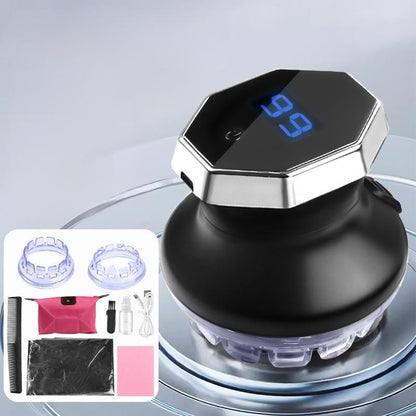 ✨ Kör alakú Elektromos Hajatvágó LED Kijelzővel ✂️🔋