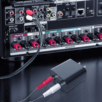 🔥 Bluetooth 5.0 Audio Vevő Adapter – Vezeték nélküli zene egyszerűen 🔊🎶